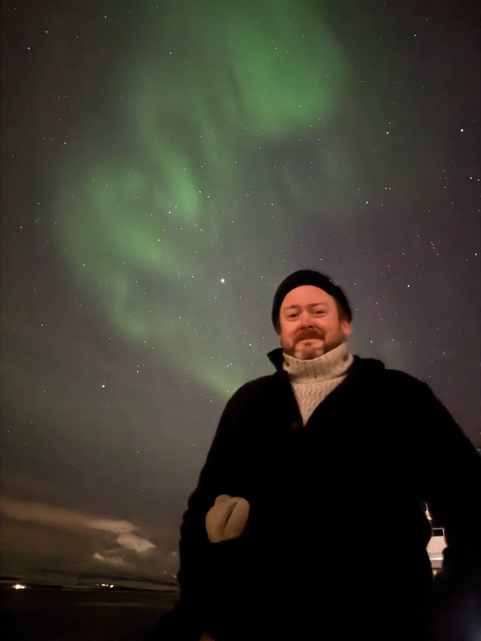 Aurora Borealis photographed in Tromsø, Norway, 2026